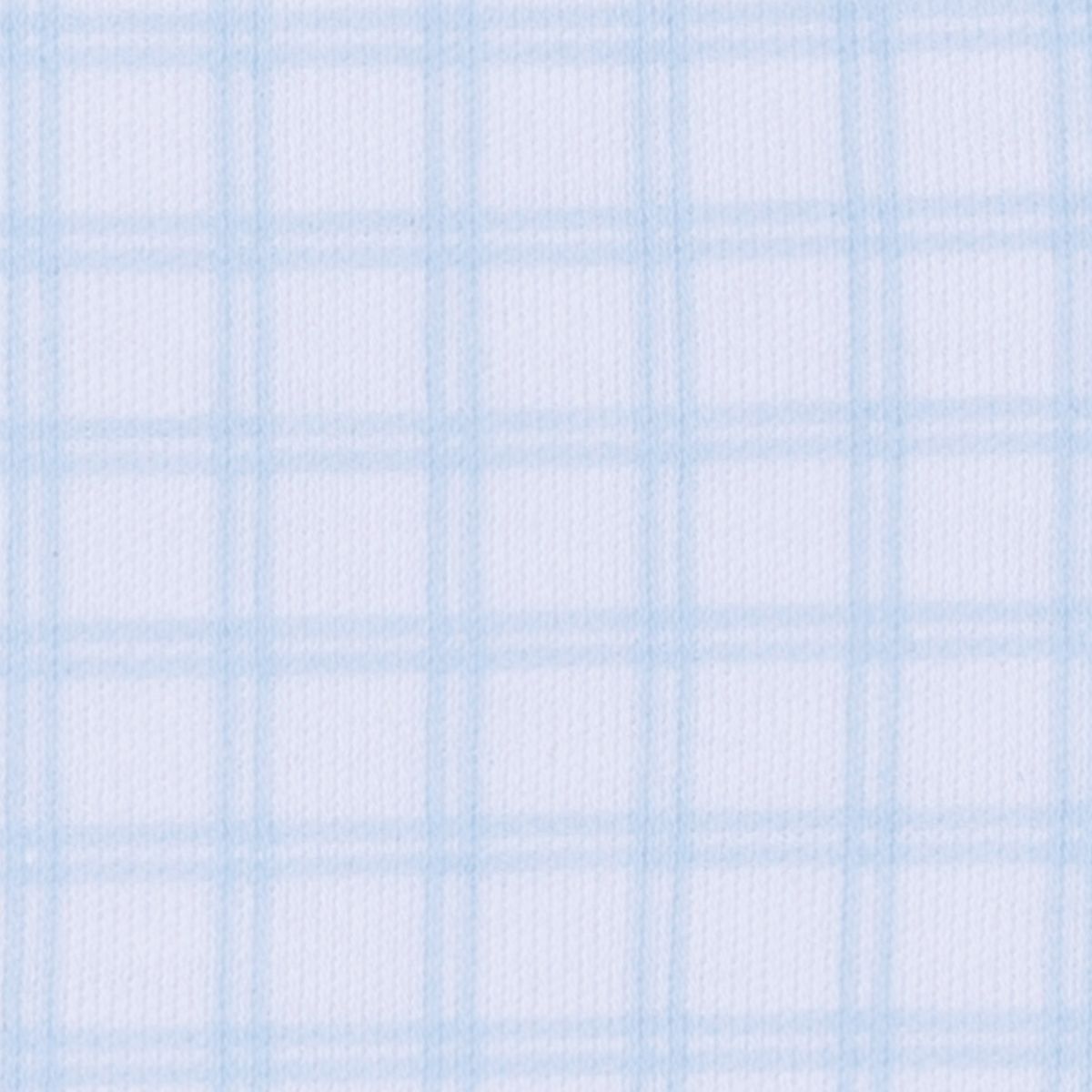 Peek-A-Boo Wishes Light Blue Zipper Footie