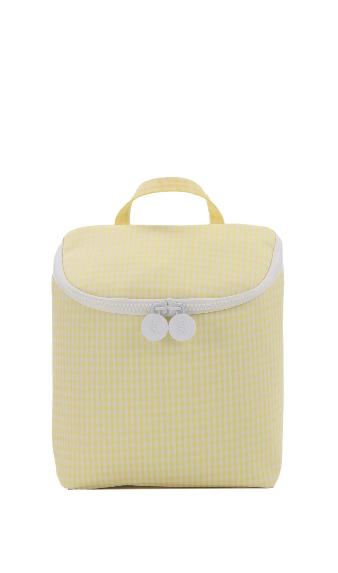 TAKE AWAY INSULATED LUNCH BAG - GINGHAM BUTTERCUP