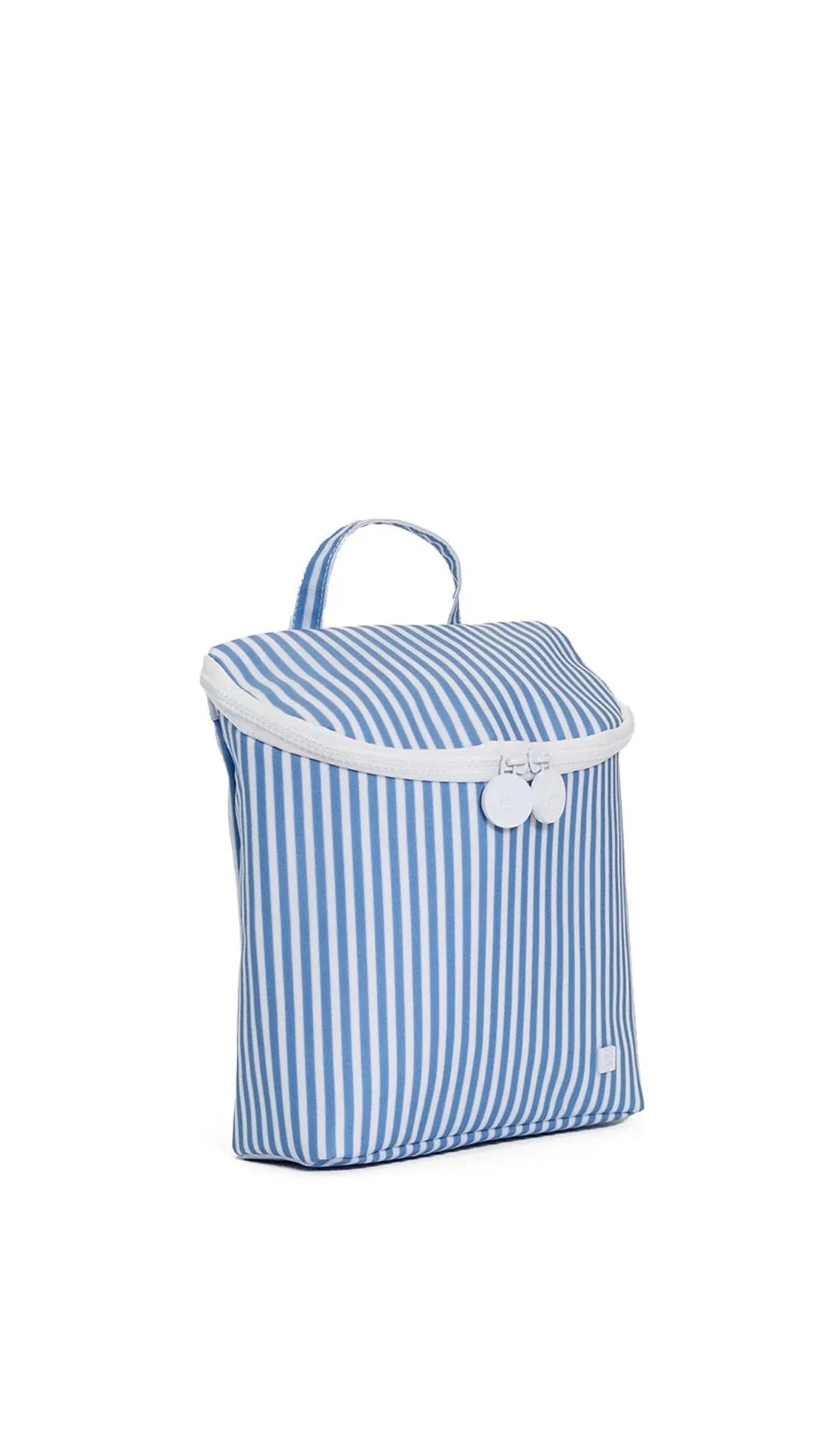 TAKE AWAY INSULATED LUNCH BAG - PIMLICO STRIPE CHAMBRAY