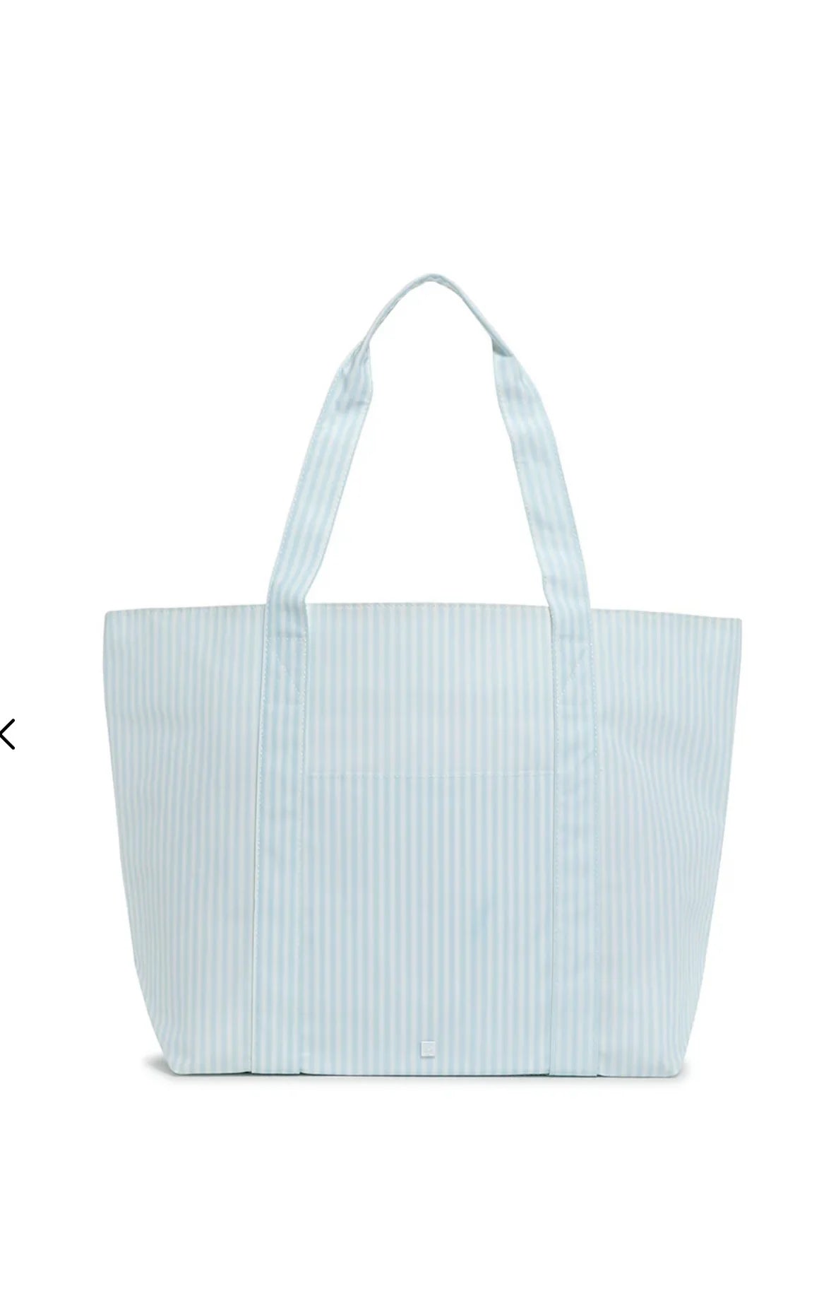 BLUE PIMLICO STRIPE TRVL JUMBO TOTE