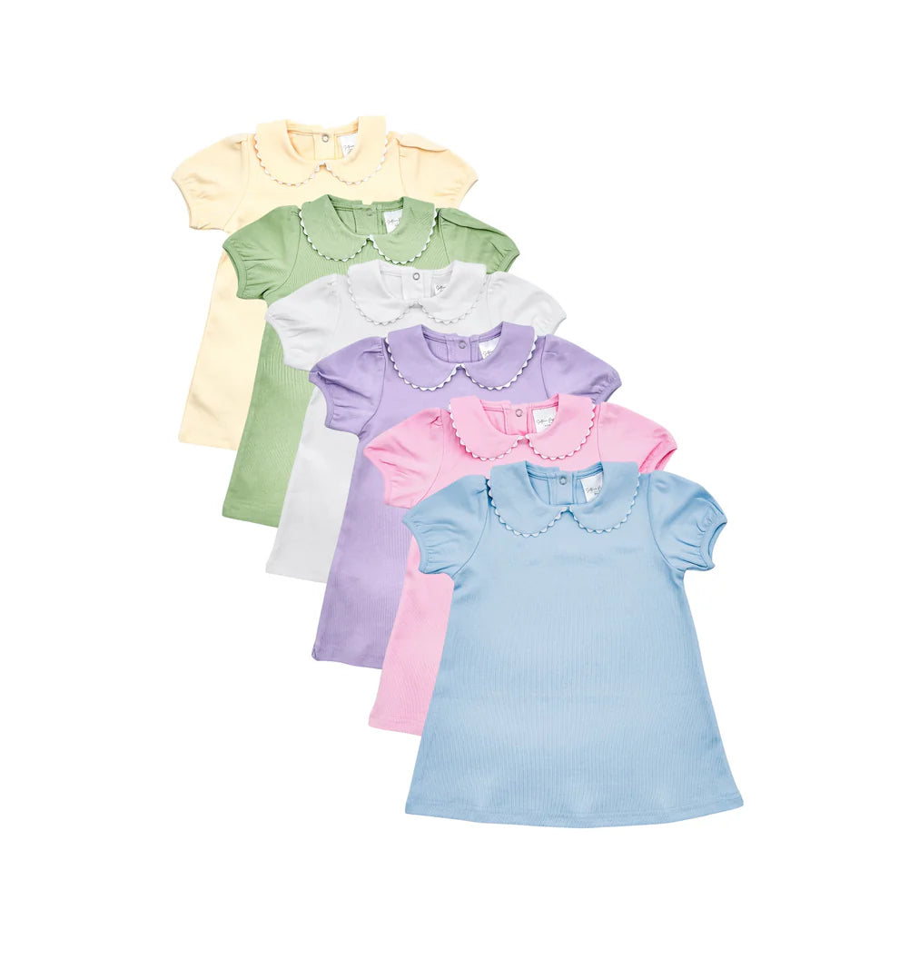 Scalloped Collar Dress- SS