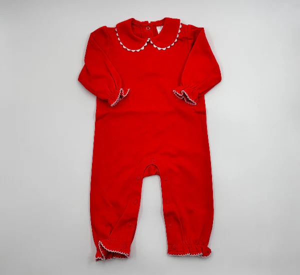 Girls collared romper- IN STOCK