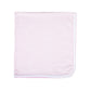 Mini Checks Pink Receiving Blanket