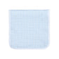 Mini Checks Blue Burp Cloth