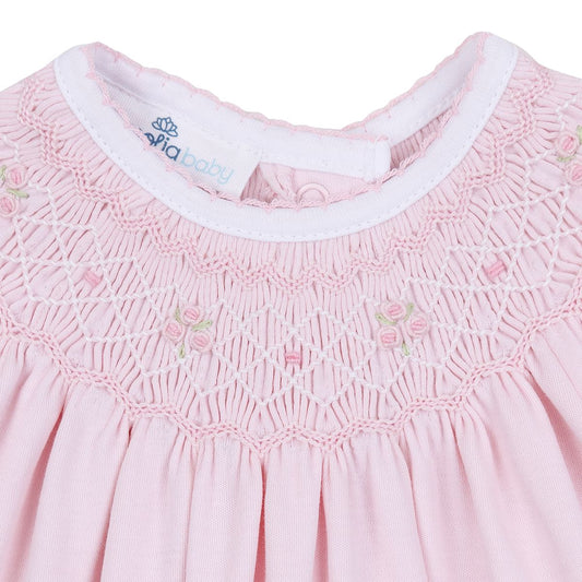 Lillian and Landry's Classics Pink Bishop Footie