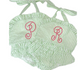 Seersucker Ruffle Two Piece Bikini