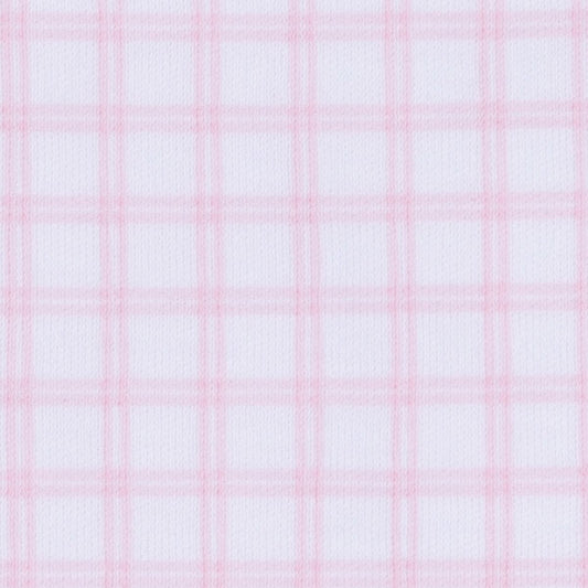 Peek-A-Boo Wishes Pink Smocked Footie