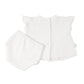 Paty Flutter Sleeve Diaper Set with Bows