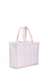 QUILTED GO GO TOTE - PIMLICO STRIPE PINK