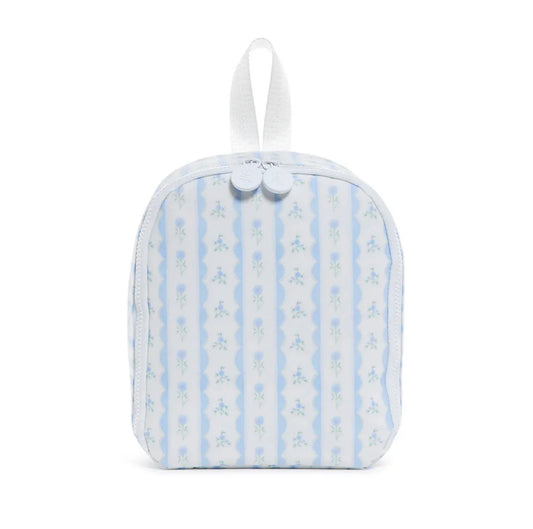 BRING IT Lunch Bag - RIBBON FLORAL BLUE