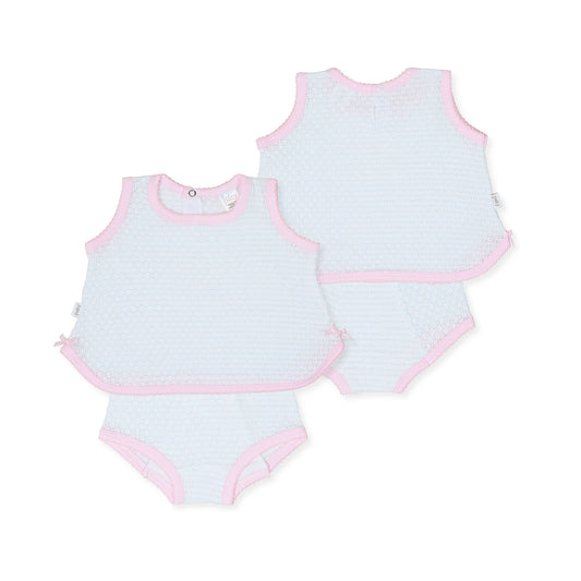 2 PC Sleeveless Diaper Set