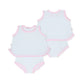 2 PC Sleeveless Diaper Set