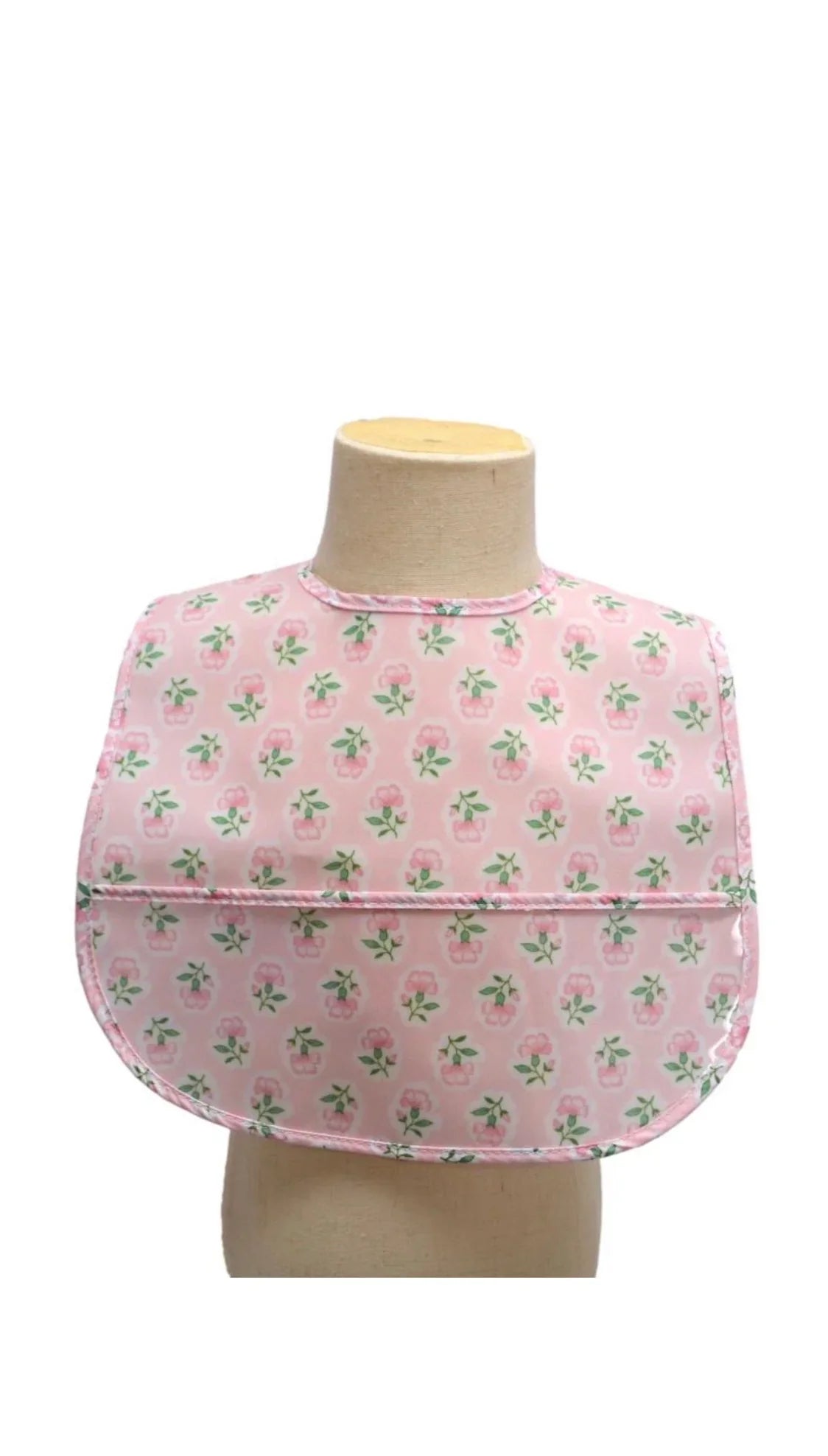 CLEAN UP BIB- PETITE FLEUR PINK