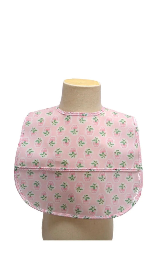 CLEAN UP BIB- PETITE FLEUR PINK