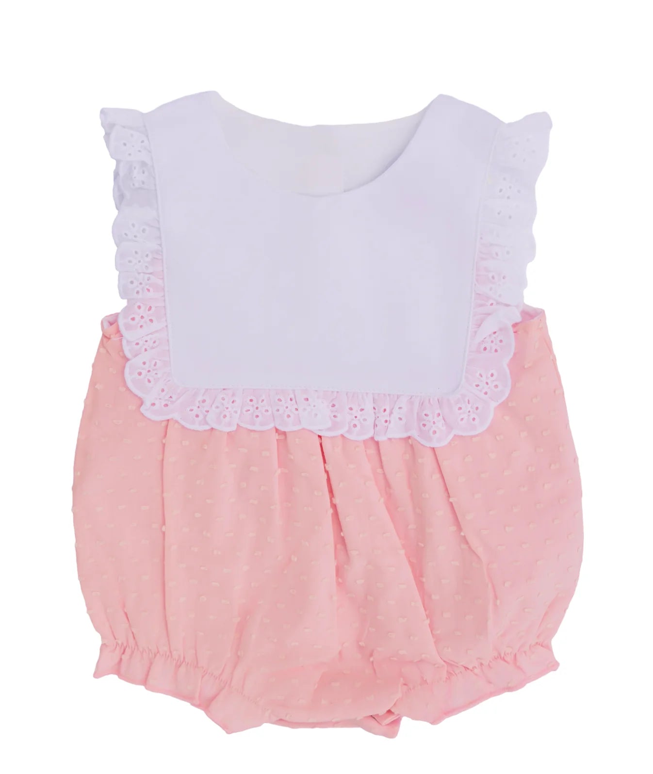 Pink Swiss Dot Bubble/ Dress- IN STOCK