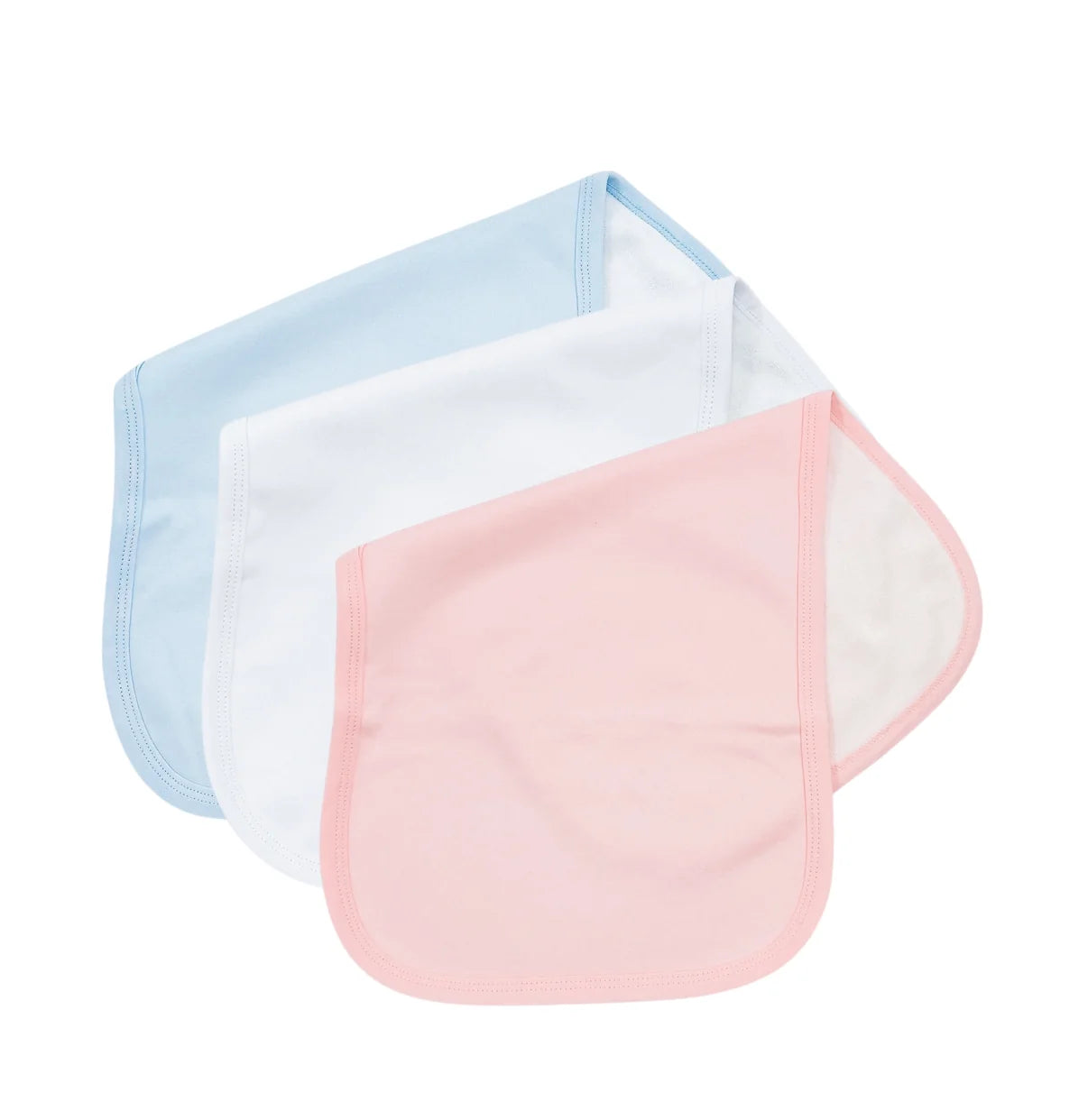 Burp Cloth w/ no picot trim