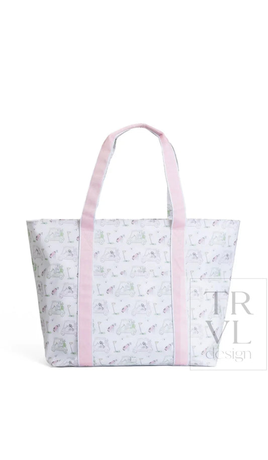 PUTT PUTT PINK TRVL JUMBO TOTE