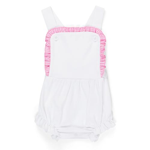 Girl's Ruffled Vintage Style Sunsuit