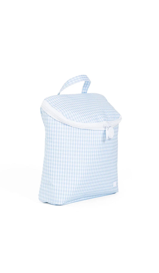 TAKE AWAY INSULATED LUNCH BAG - GINGHAM MIST