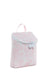 TAKE AWAY INSULATED LUNCH BAG - PINK BUNNY TOILE
