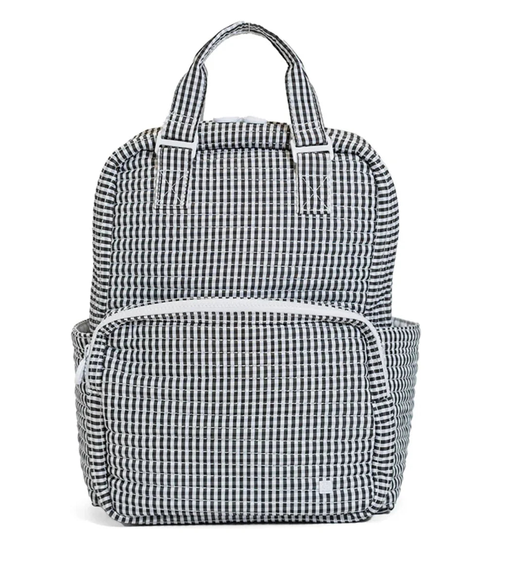 Gingham Black Quilted All You Need Bag TRVL