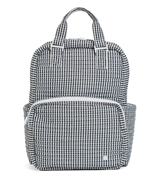 Gingham Black Quilted All You Need Bag TRVL