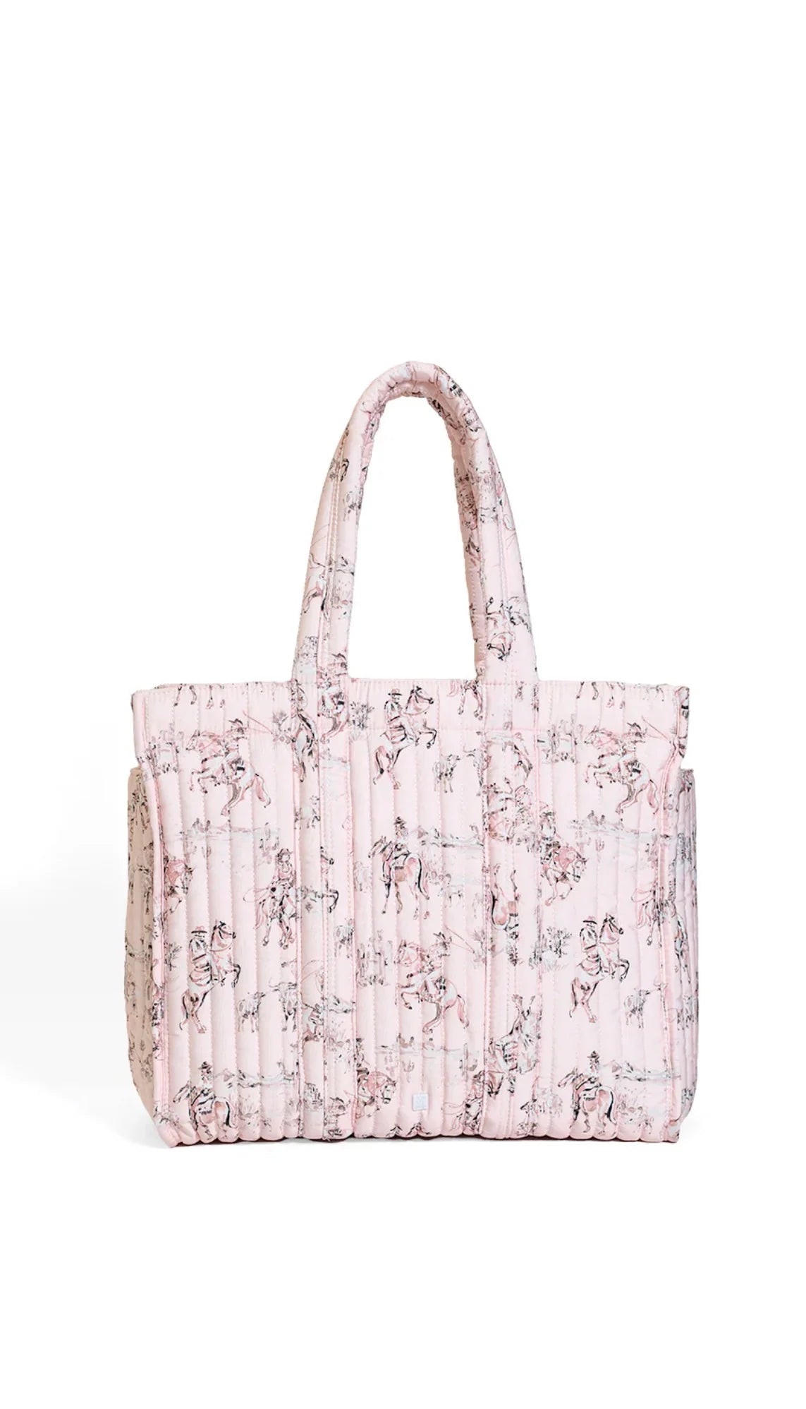 QUILTED GO GO TOTE - COWGIRL TOILE