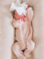 Lace trim sleeper- IN STOCK