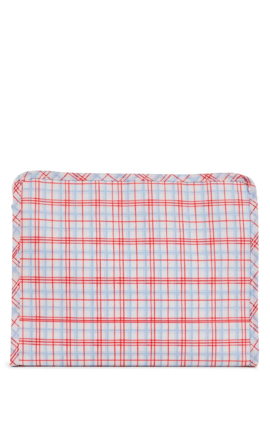 TRVL CLASSIC RED PLAID ROADIE