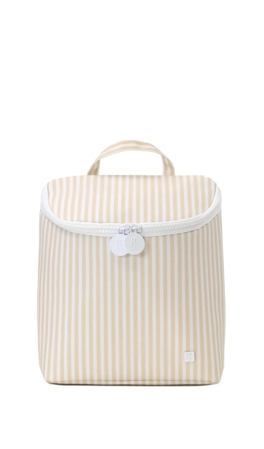 TAKE AWAY INSULATED LUNCH BAG - PIMLICO STRIPE SAND