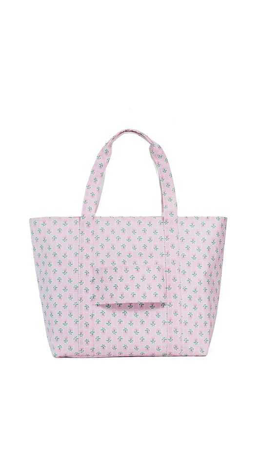 PETITE FLEUR PINK TRVL JUMBO TOTE
