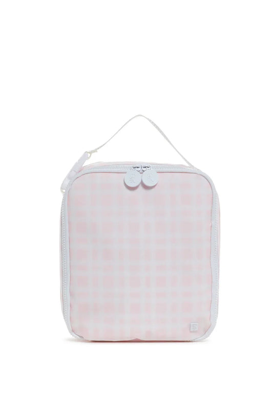 Pink Pimlico Plaid Trvl Lunch Box