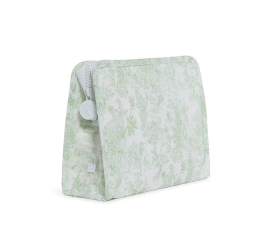 TRVL BUNNY TOILE GREEN ROADIE