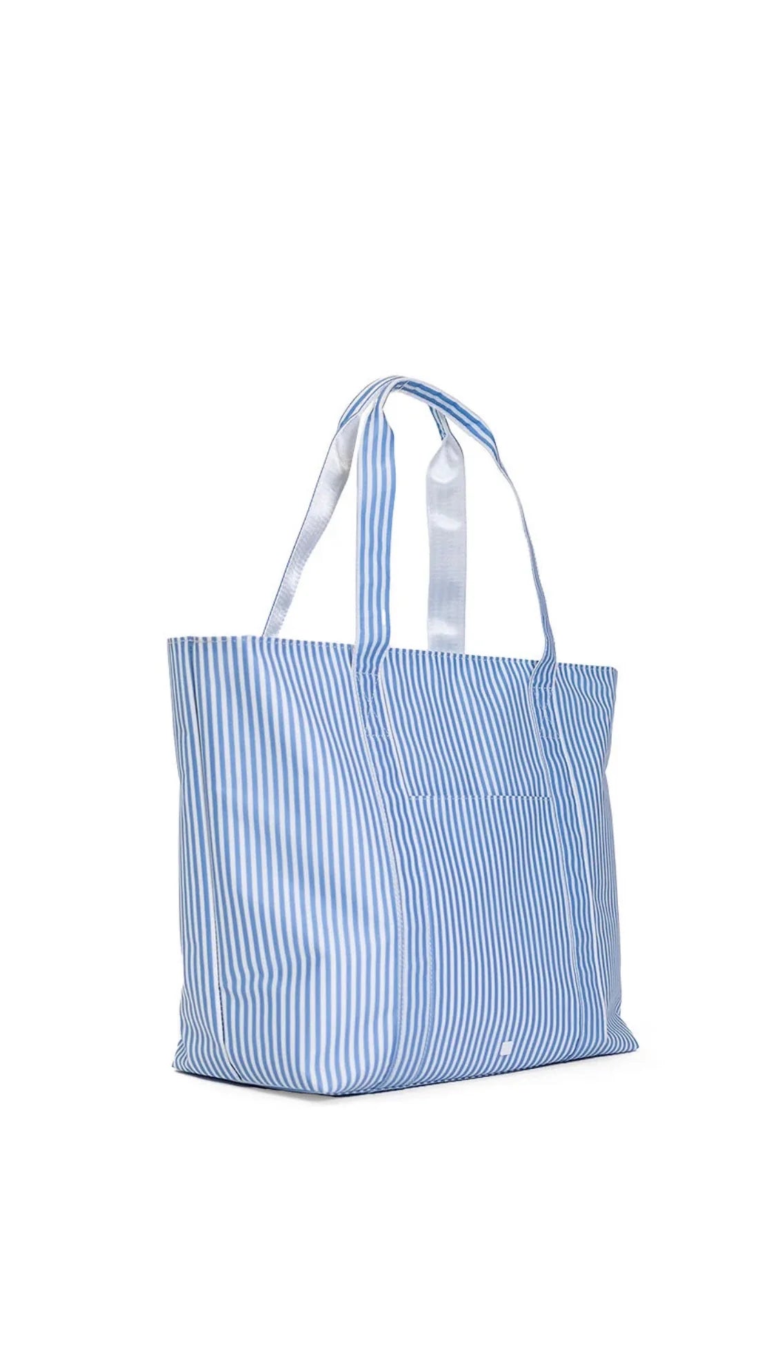 CHAMBRAY PIMLICO STRIPE TRVL JUMBO TOTE