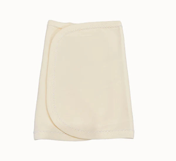 Picot Trim Burp Cloth- IN STOCK