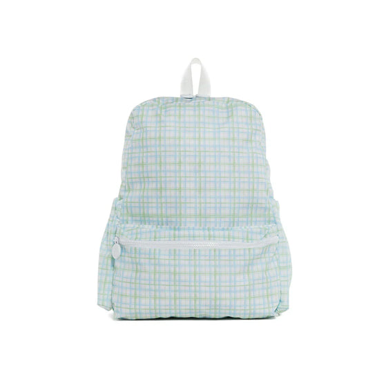 CLASSIC GREEN PLAID BACKPACKER