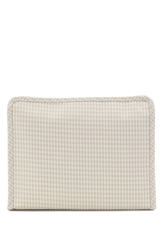 TRVL PEARL GREY GINGHAM ROADIE