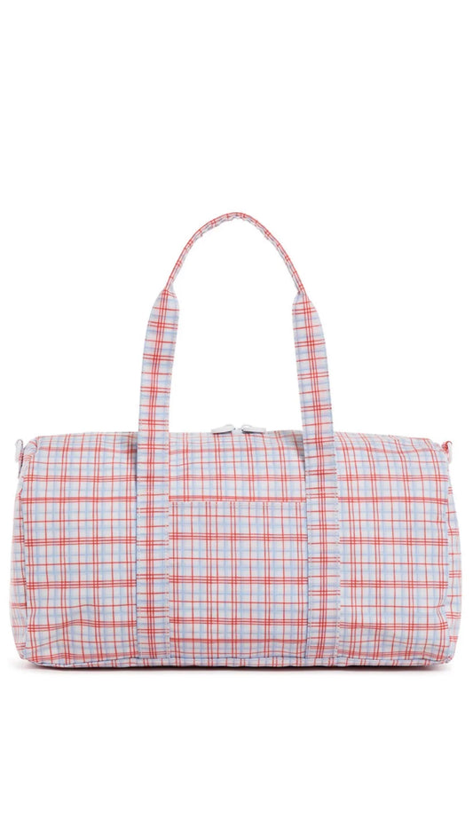 CLASSIC RED PLAID TRVL WEEKENDER