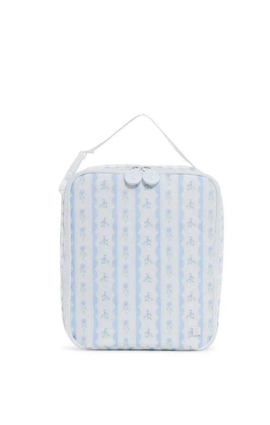 Blue Ribbon Floral Lunch Box