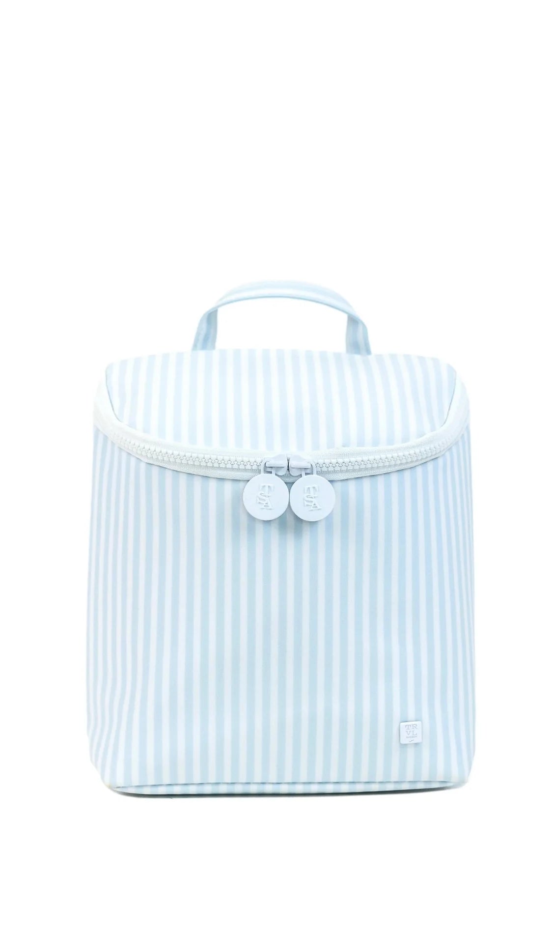 TAKE AWAY INSULATED LUNCH BAG - PIMLICO STRIPE BLUE