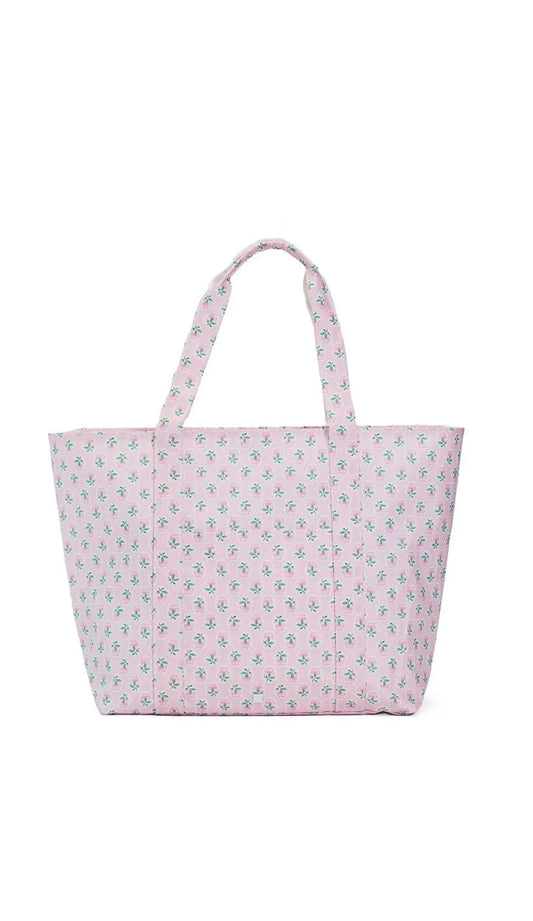 PETITE FLEUR PINK TRVL JUMBO TOTE