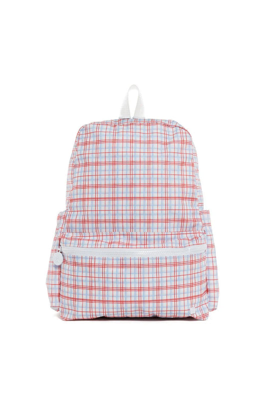 CLASSIC RED PLAID BACKPACKER