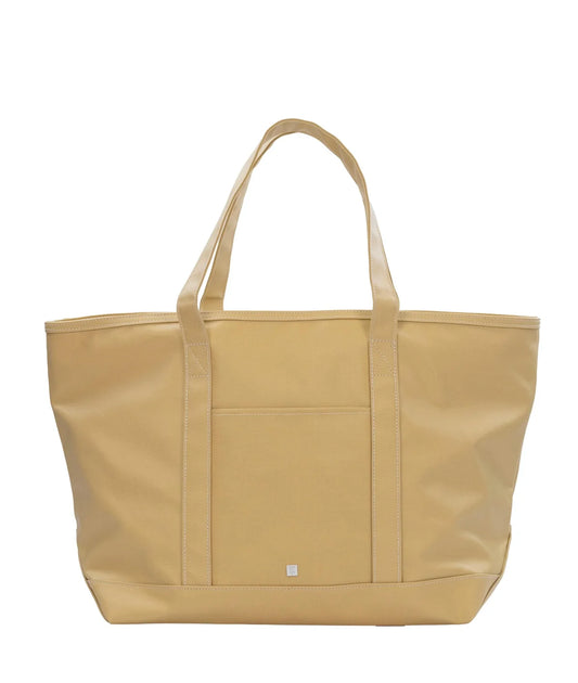 TRVL MAXI TOTE KHAKI COATED CANVAS