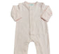 Picot Trim Button Footie