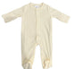 Picot Trim Button Footie- IN STOCK