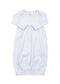 Picot Trim Gowns- IN STOCK