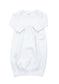 Picot Trim Gowns- IN STOCK