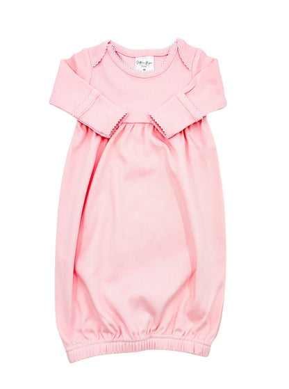 Picot Trim Gowns- IN STOCK