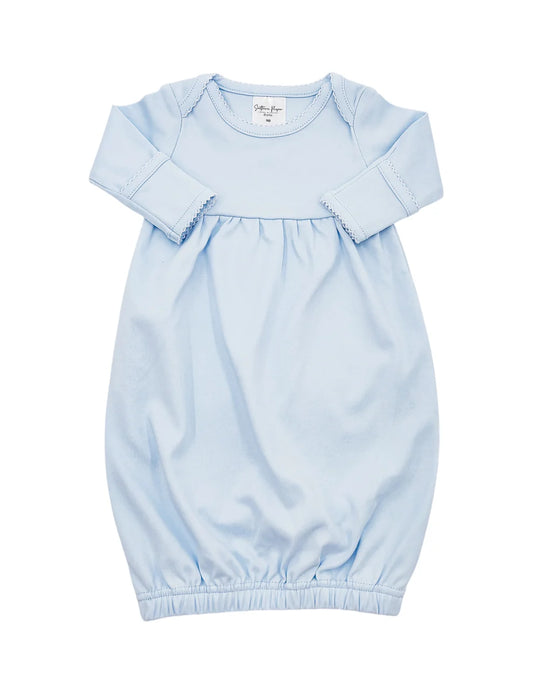 Picot Trim Gowns- IN STOCK