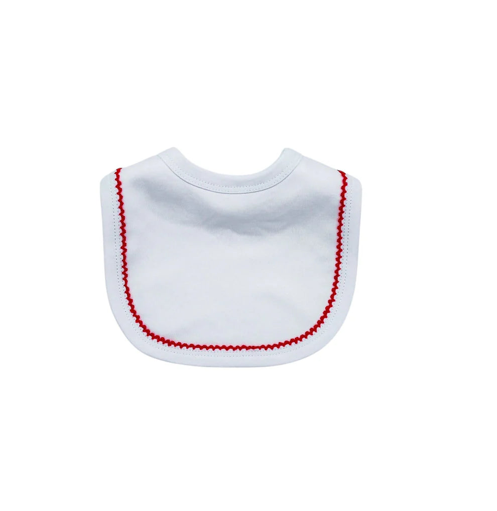 Picot Trim Bib- IN STOCK